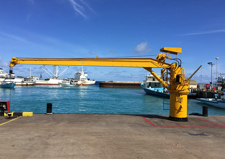 Transshipment cranes