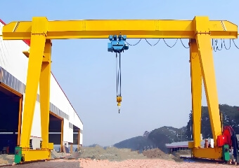 single gantry crane