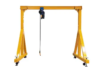 Portable gantry cranes