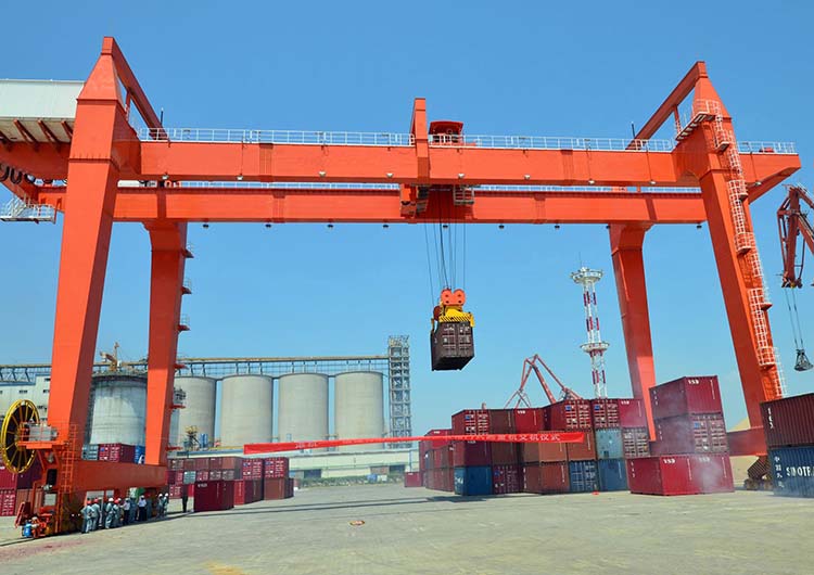Container gantry cranes