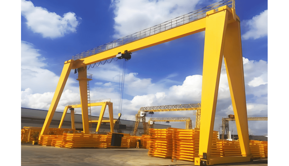Single girder gantry cranes