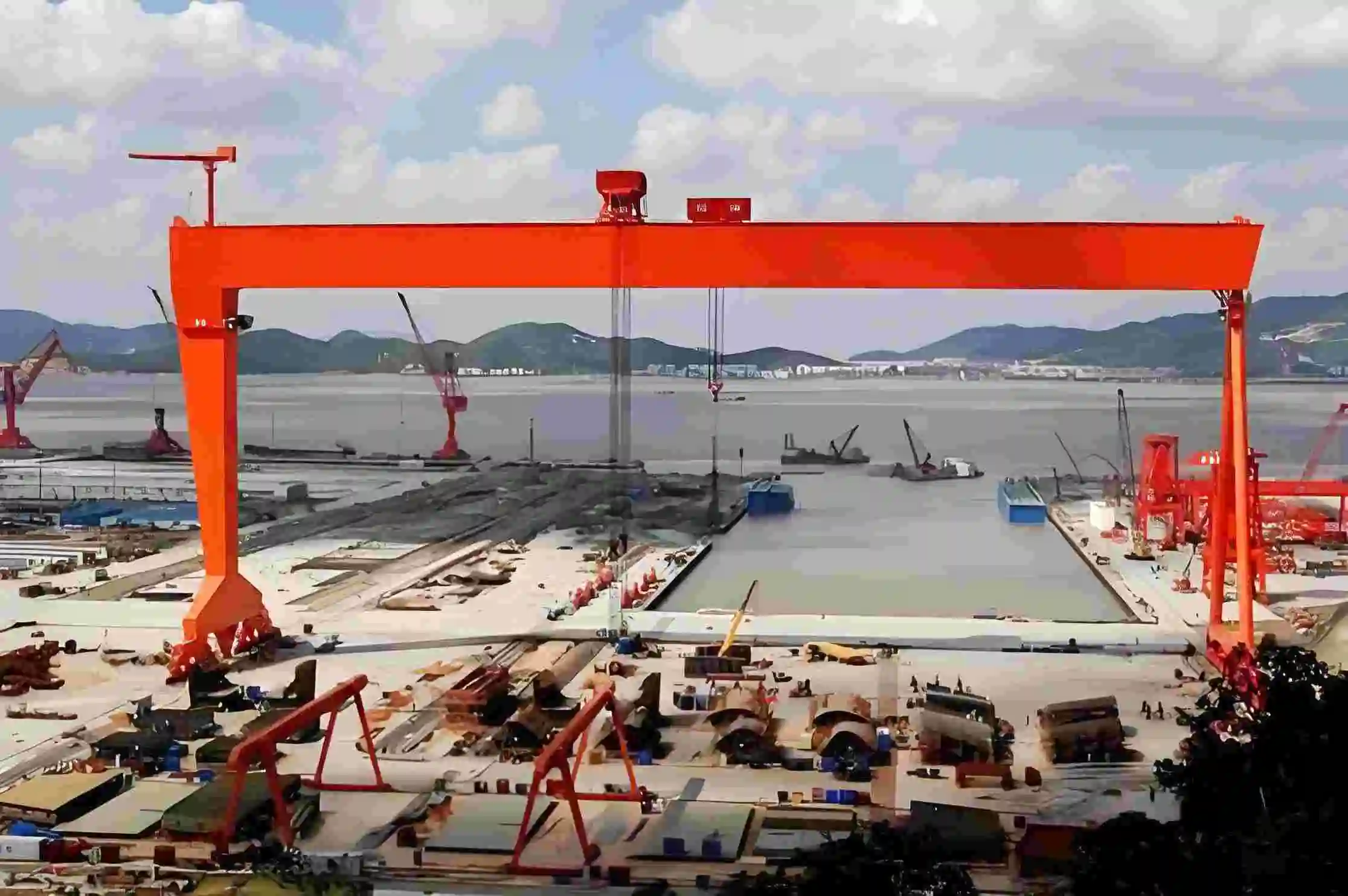 ship buidling gantry cranes