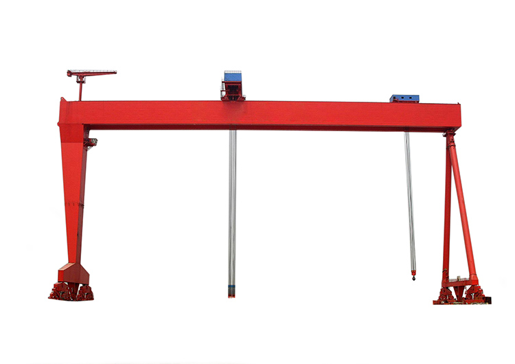 Ship building gantry cranes