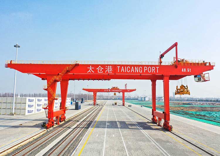 Container gantry cranes