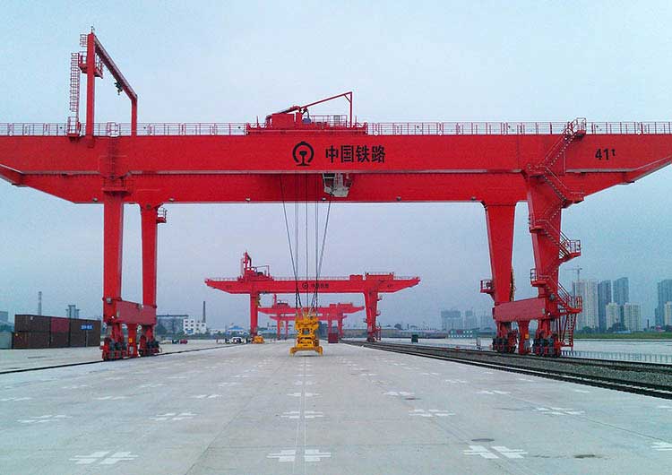 Container gantry cranes