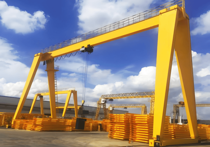 Single girder gantry cranes