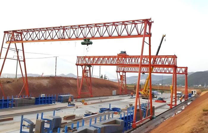 SLKJCrane Construction Gantry Crane – 200 Ton, 40m Span