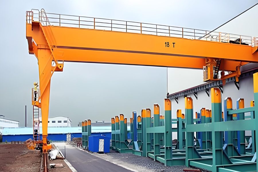 Semi gantry cranes