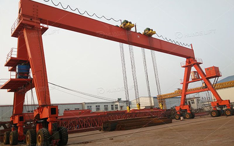 A Frame Rubber Tyred Gantry Crane A Frame Rubber Tyred Gantry Crane