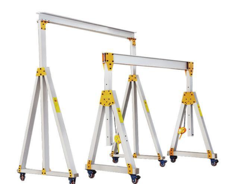 Adjustable Height & Span Type Portable Aluminum Gantry Crane Adjustable Height & Span Type Portable Aluminum Gantry Crane