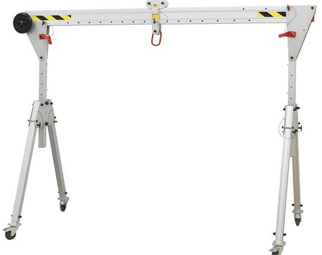 Adjustable Height & Span Type Portable Aluminum Gantry Crane