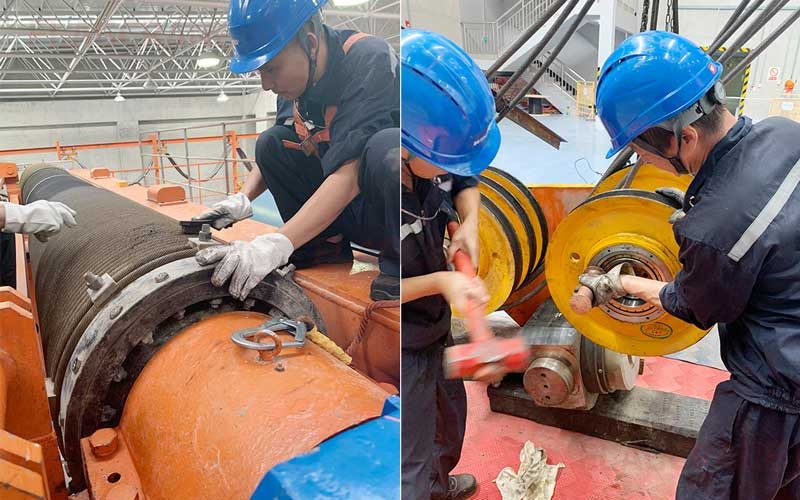 Grab Crane Special Maintenance Grab Crane Special Maintenance