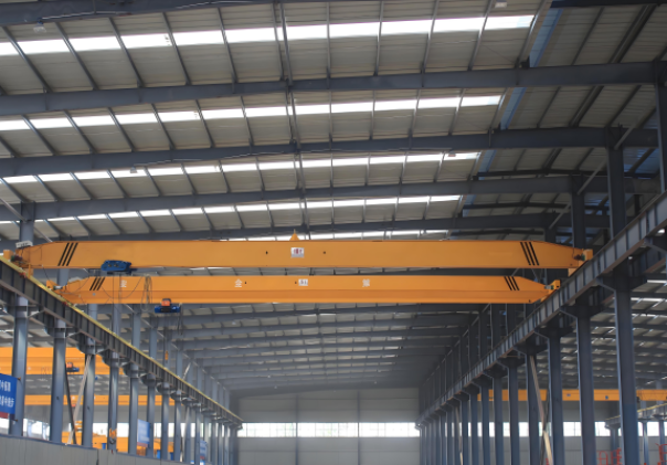 LDP electric single girder crane in low headroom workshop LDP electric single girder crane in low headroom workshop