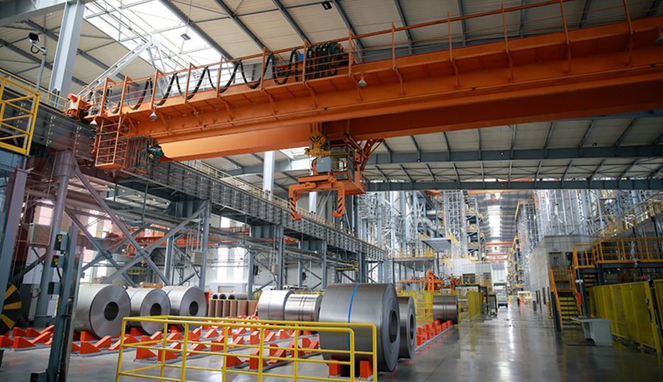 Overhead Steel Crane Systems for Steel Mills