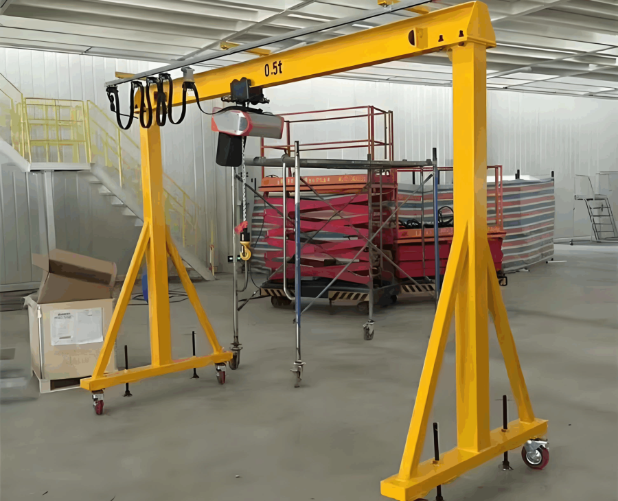Portable Gantry Cranes with hoist