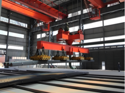 QC type electromagnetic overhead crane QC type electromagnetic overhead crane