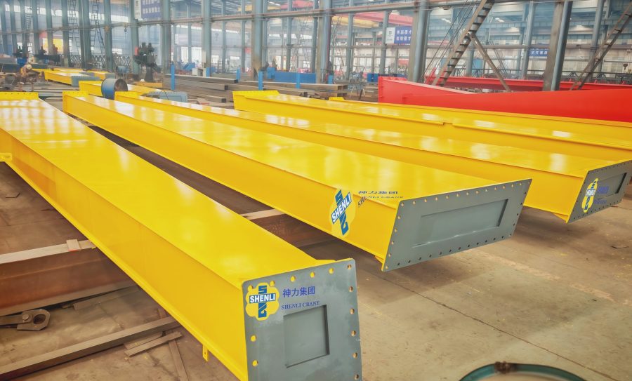 Support legs for a 20 ton electric gantry crane
