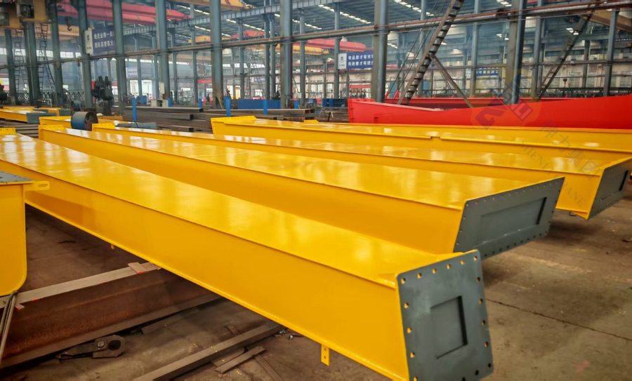 Support legs for electric gantry cranes