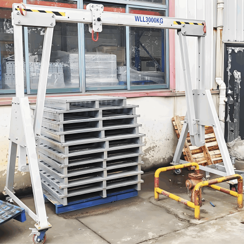Temporary Worksites aluminum gantry crane Temporary Worksites aluminum gantry crane