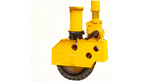 The traveling structure of the portal crane