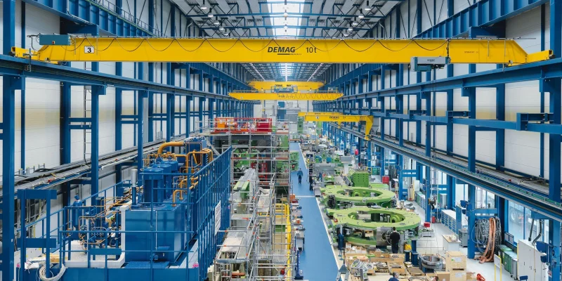 single girder overhead crane Agribusiness & Food Processing